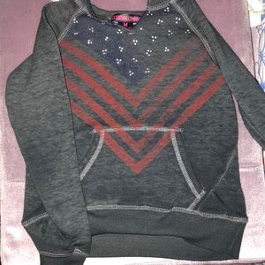 RockNRoll Cowgirl SweatShirt-Girls size Medium